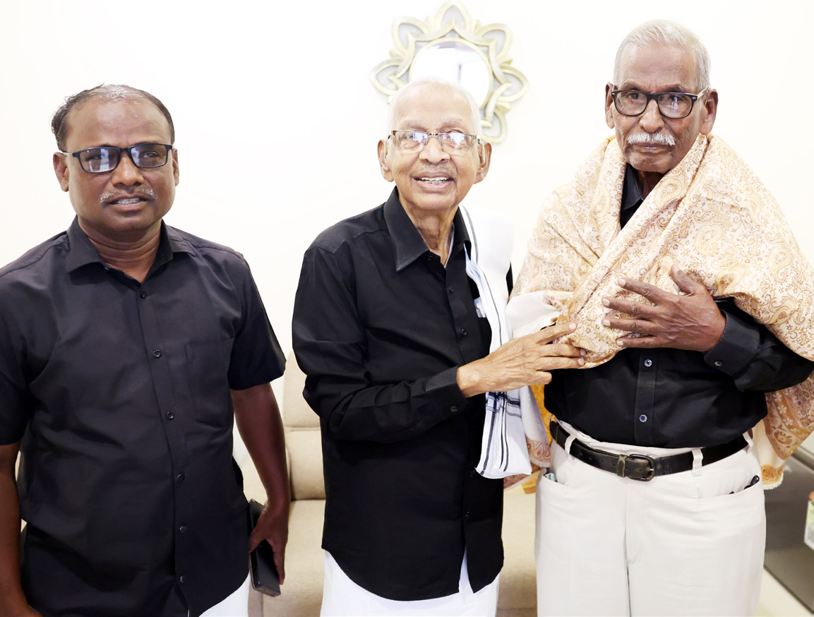 தாராபுரம் தொகுதி தி.மு.க. வேட்பாளர் எஸ்.சுகன்யாவை ஆதரித்து தமிழர் தலைவர் மூலனூரில் தேர்தல் பிரச்சாரம் (29.9.2026) திராவிடர் கழகம்